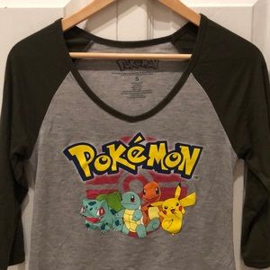 Pokémon baseball shirt
